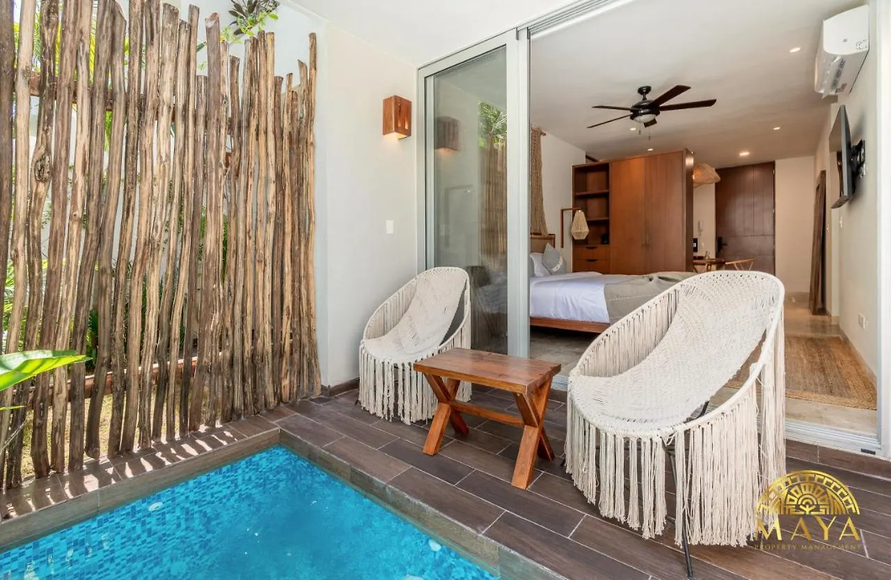 Holiday home Nhoa 102A Lux 2Br Condo Plunge Pool In Aldea Zama Tulum Mexico